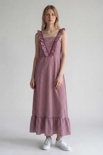 [EVER015122] Vestido Manteca