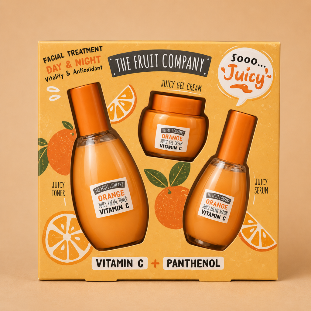 Set tratamiento facial Juicy skin