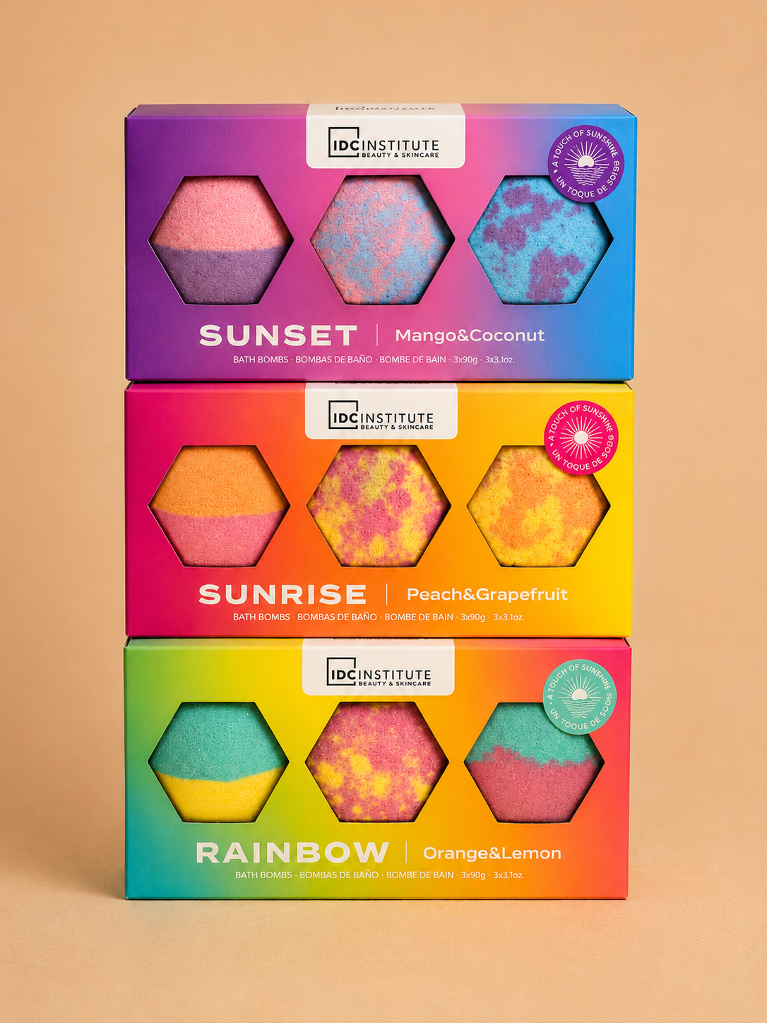 Pack bombas de baño aromas tropicales