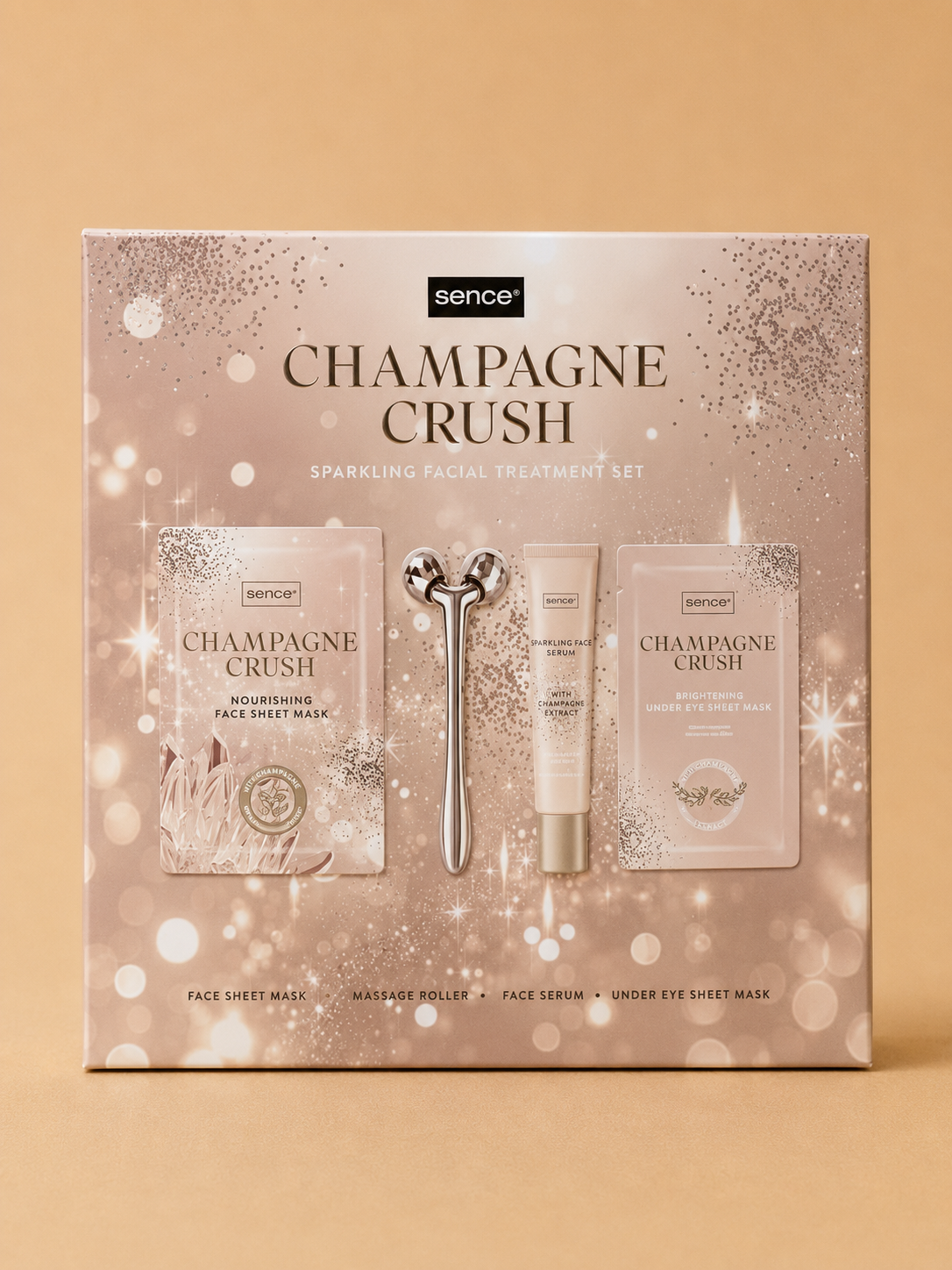 Set cuidado facial champagne