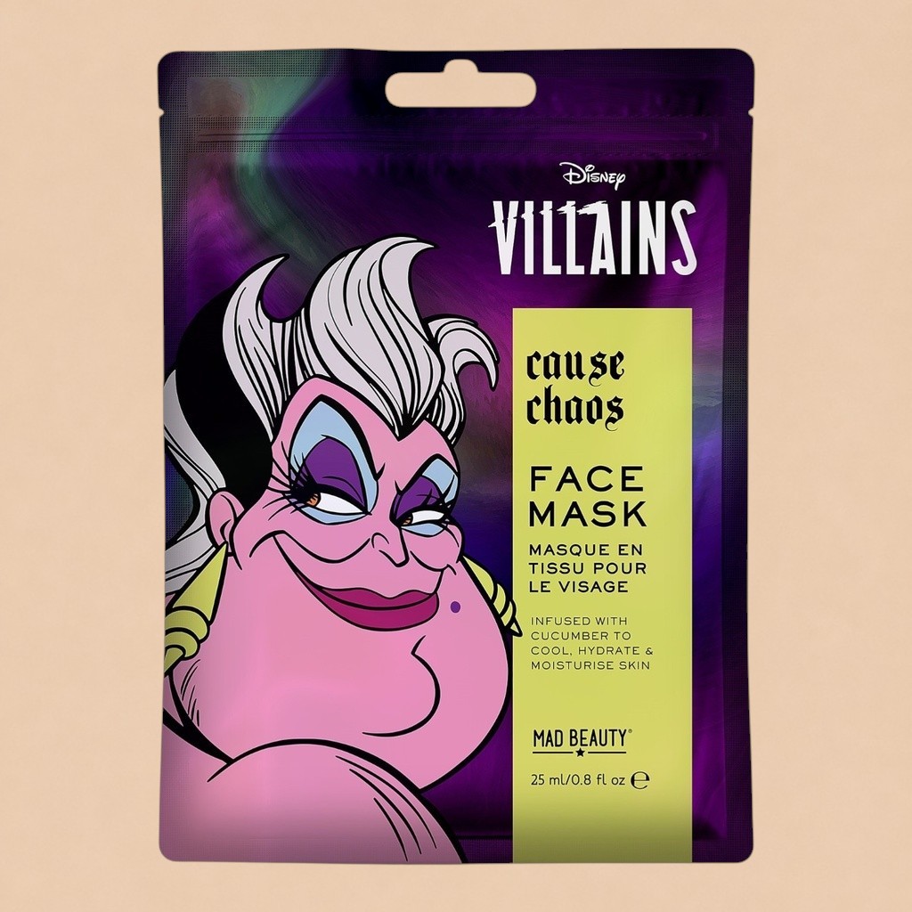 Mascarilla facial Villanas de disney